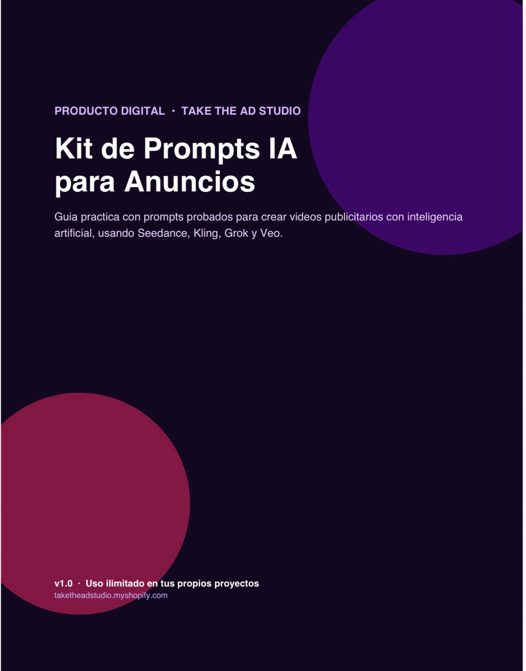 Kit de Prompts IA para Anuncios